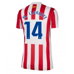 Fotbalové Dres Atletico Madrid Marcos Llorente #14 Dámské Domácí Oblečení 2025-26 Krátký Rukáv